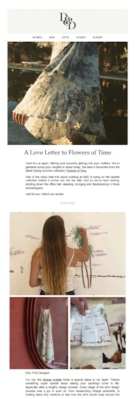 a love letter to beautiful times